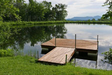 Lake at the Ashram