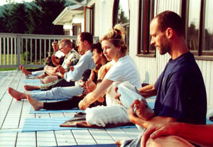 Yoga on the Deck