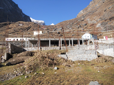 Badrinath Ashram Construction - 11-2011 - 1
