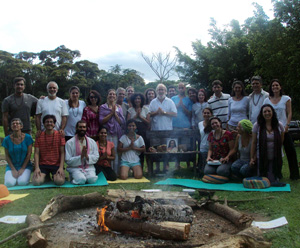 M G Satchidananda - 3rd Initiation in Brazil Nov 2012 (click image to enlarge)